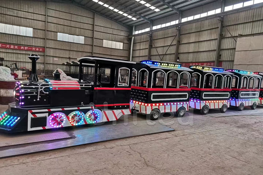 Tren turista hermosa